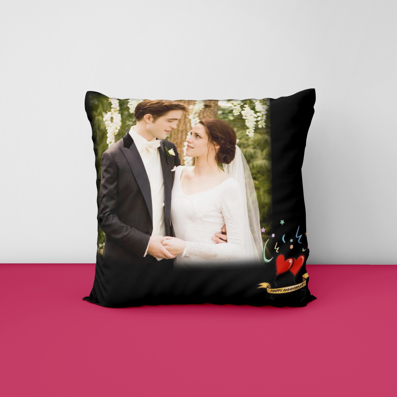Anniversary Personalizd Cushion