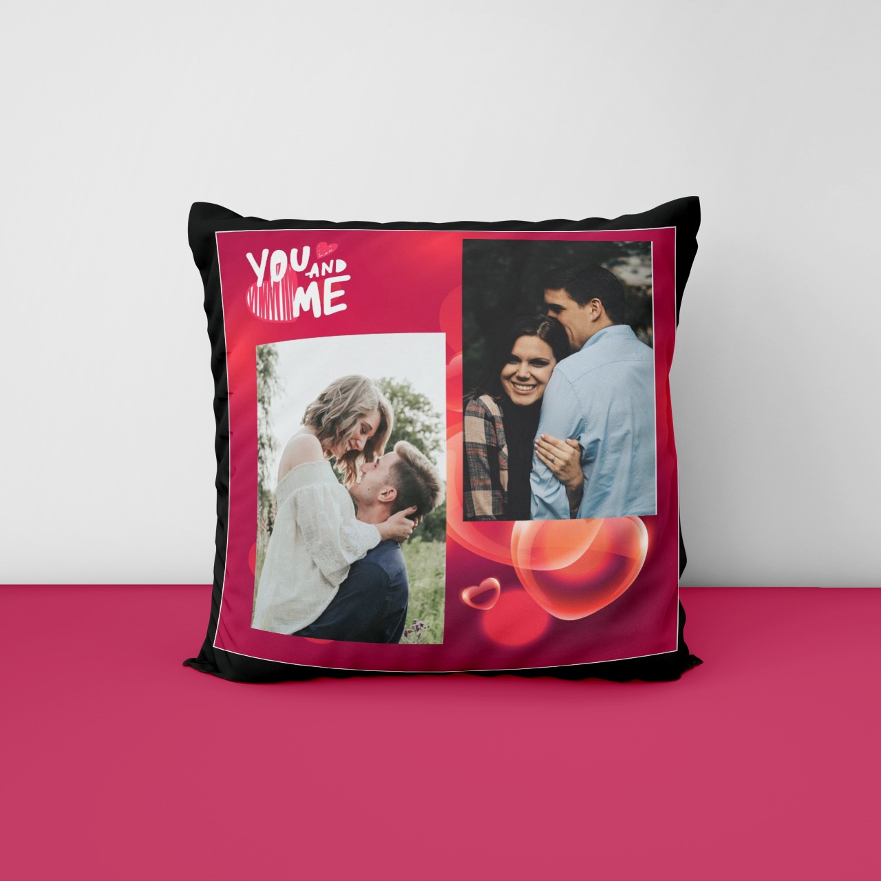 You And Me Personalized Cushion