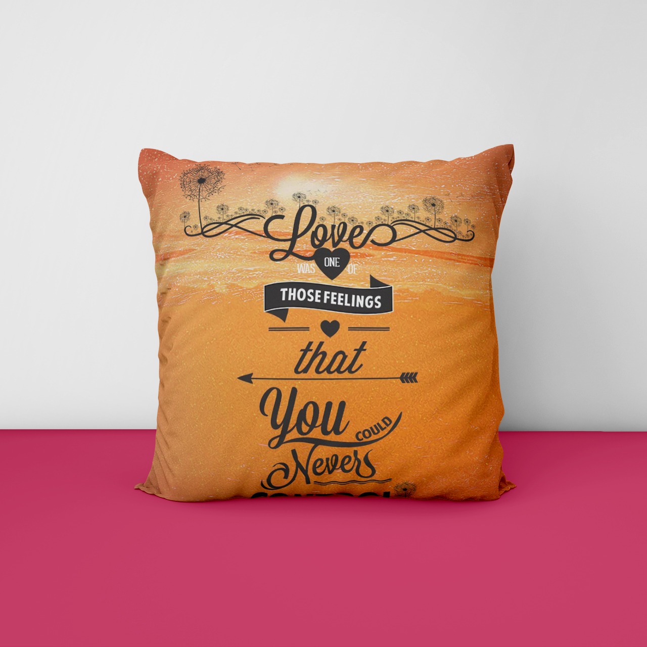 Love one Customize  Cushion