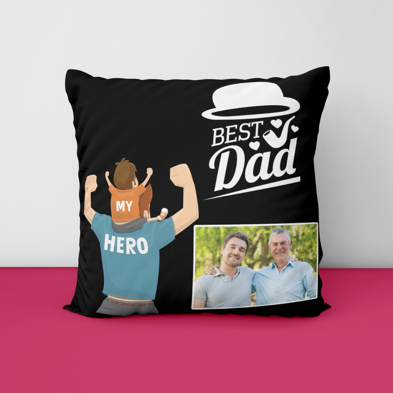 Best DadPersonalized Cushion