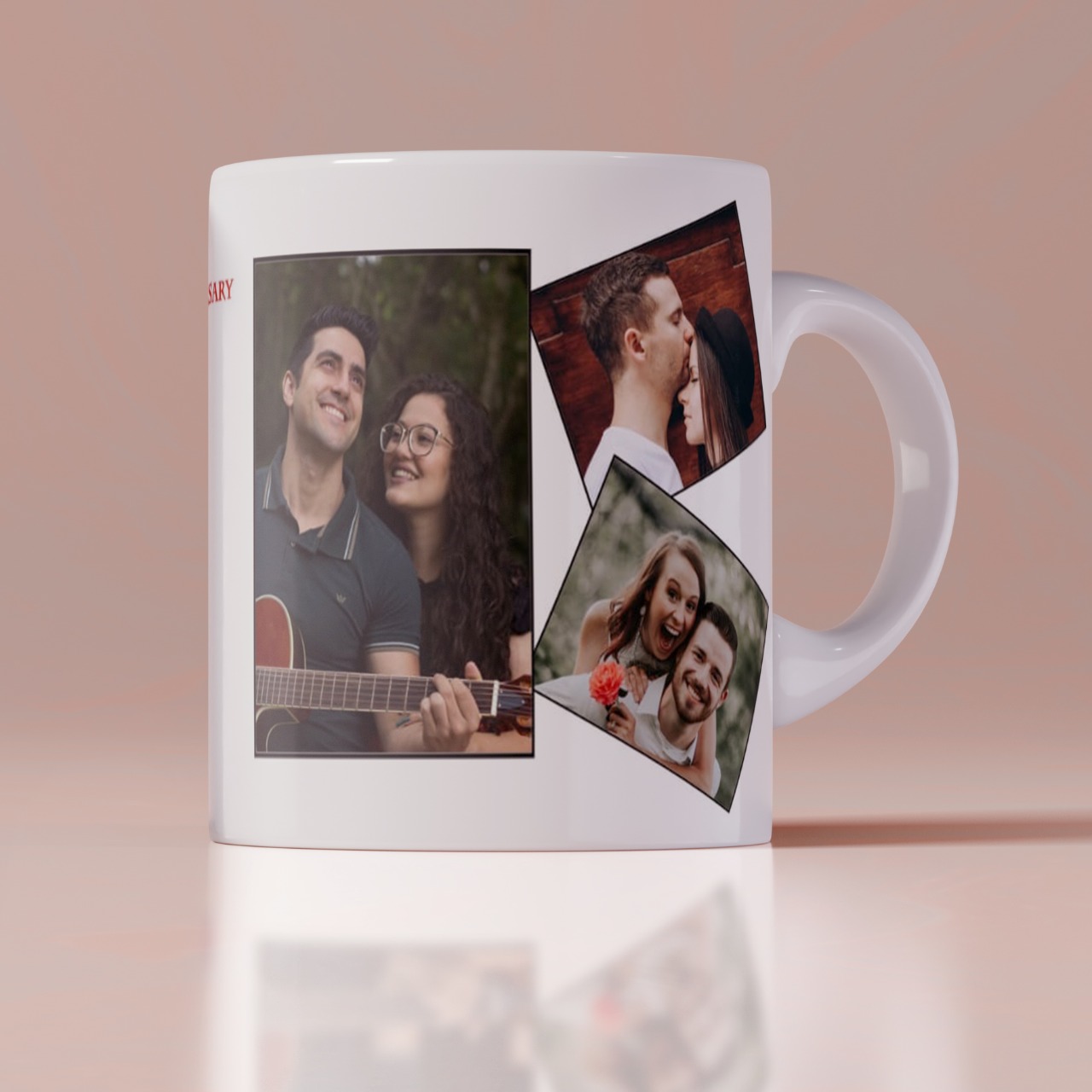 Happy Anniversary Personalizd Mug