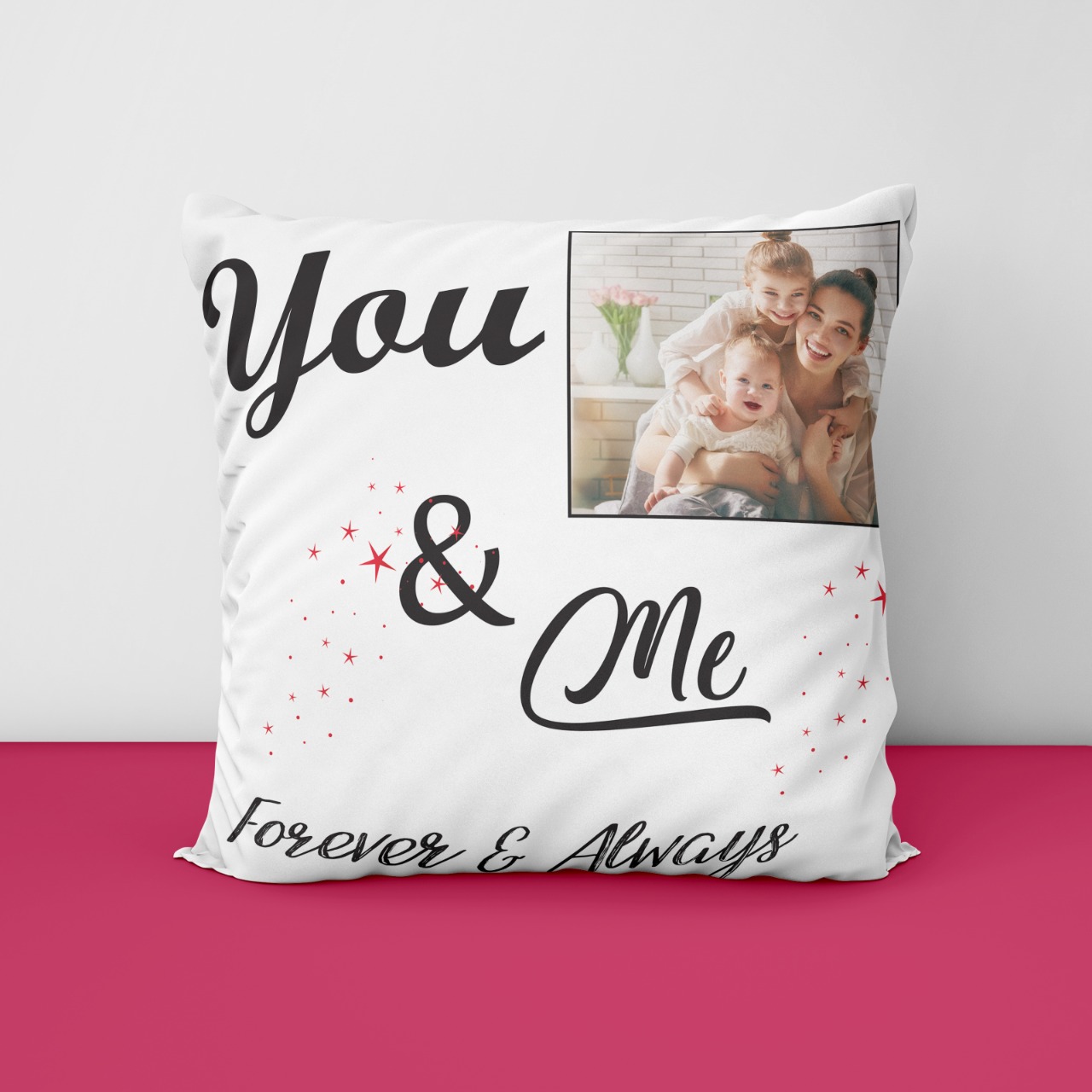 Forever And Always Personalized Cushion