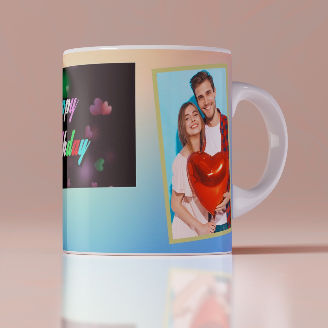Happy Birthday White Coffee Mug
