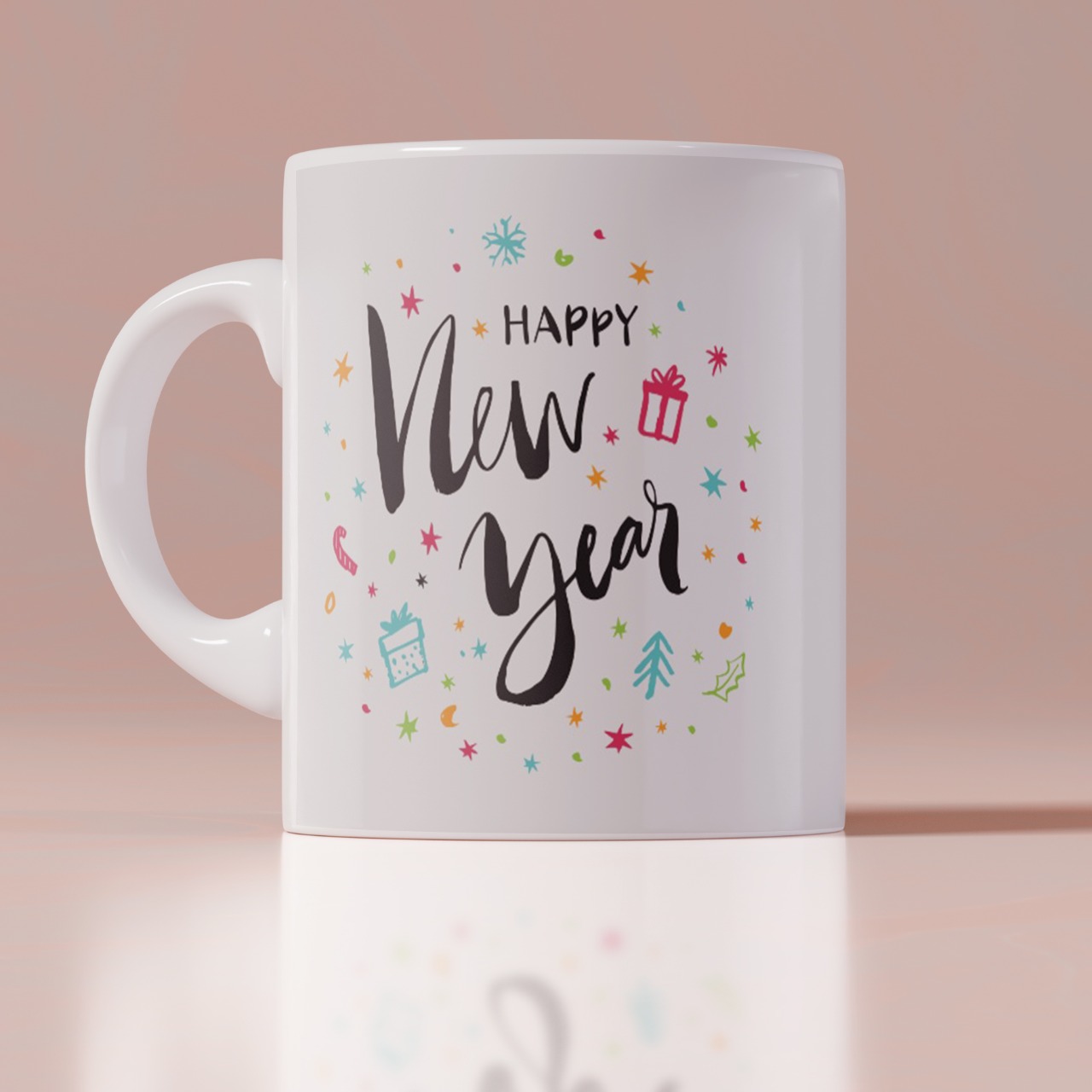 Happy New Year Customized Mug