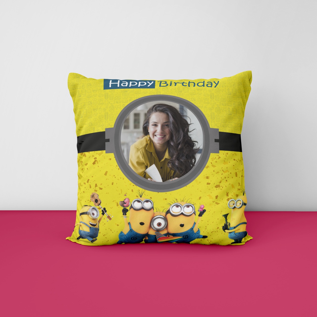 Happy Birthday Personalized Cushion