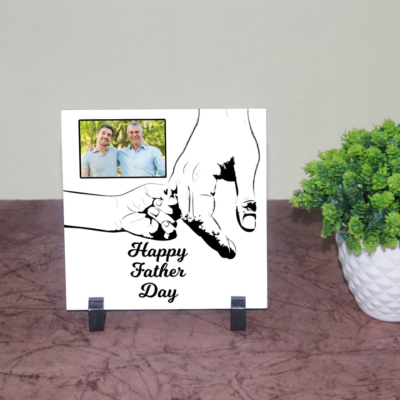 Happy Father Day Personilzed Tile