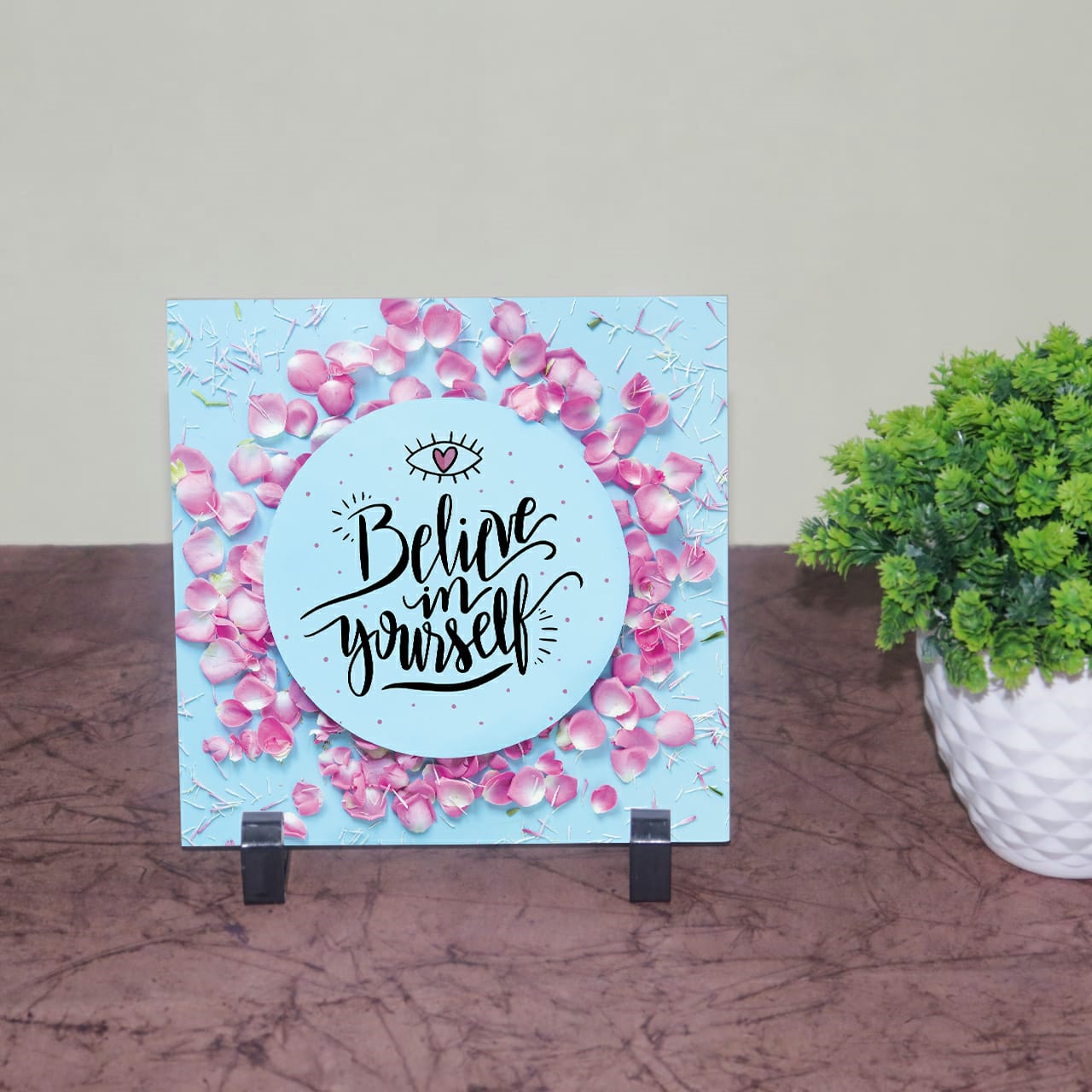 Belilve In Yourself Customize tile