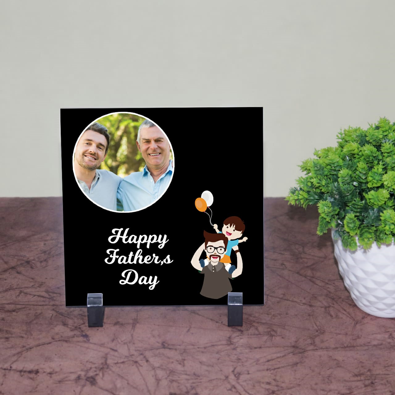 Happy Father Day Photo Tile