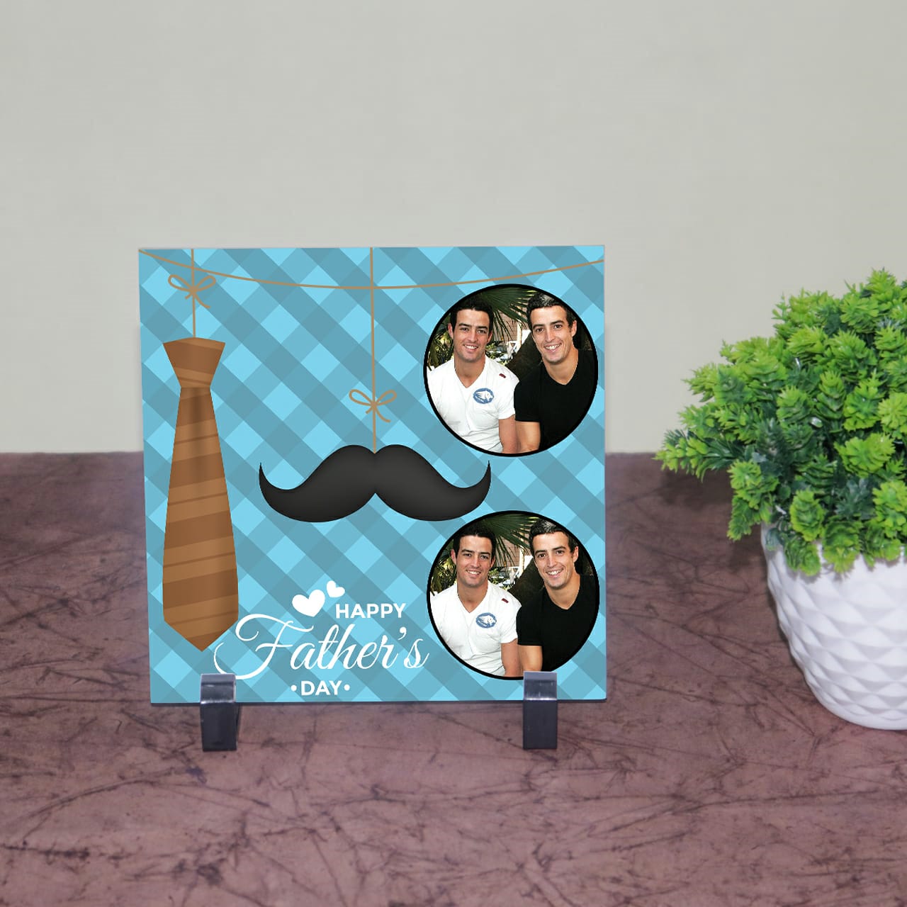 Happy Father Day Personalized Tile