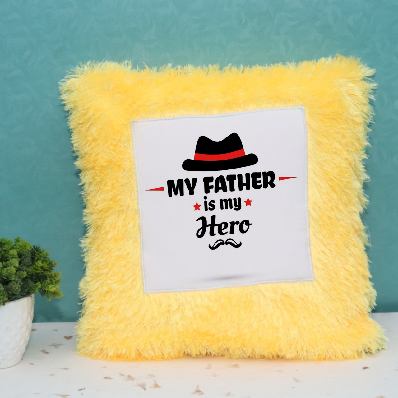 My Father Is My Hero Yellow Far Cushan