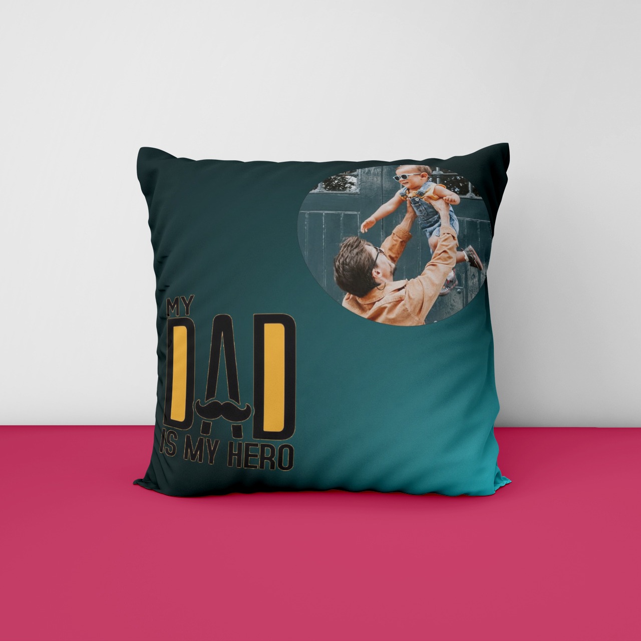 MY Dad Is My Hero Personalised Cushion