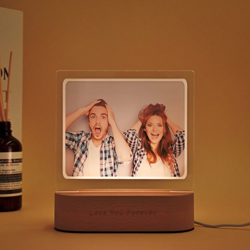 Personalised Acrylic Photo Lamp