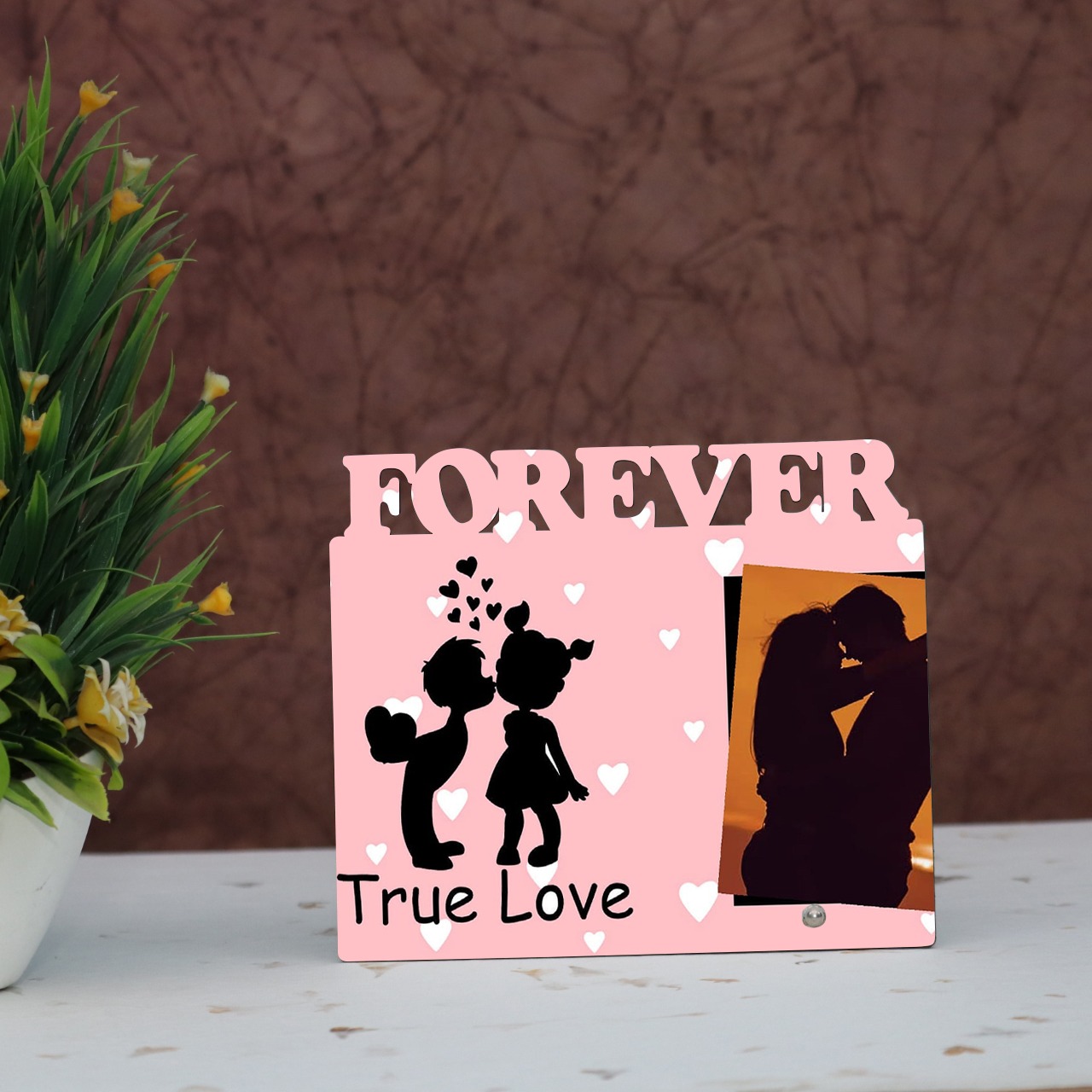 Ture Love Forever Personalised Frame