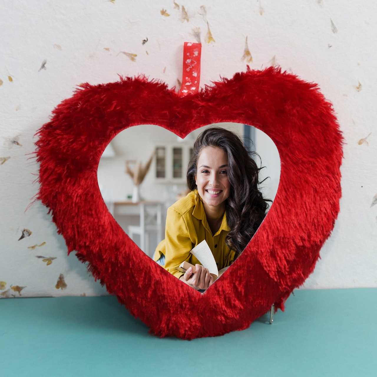 Personalized Heart Shaped Cushion