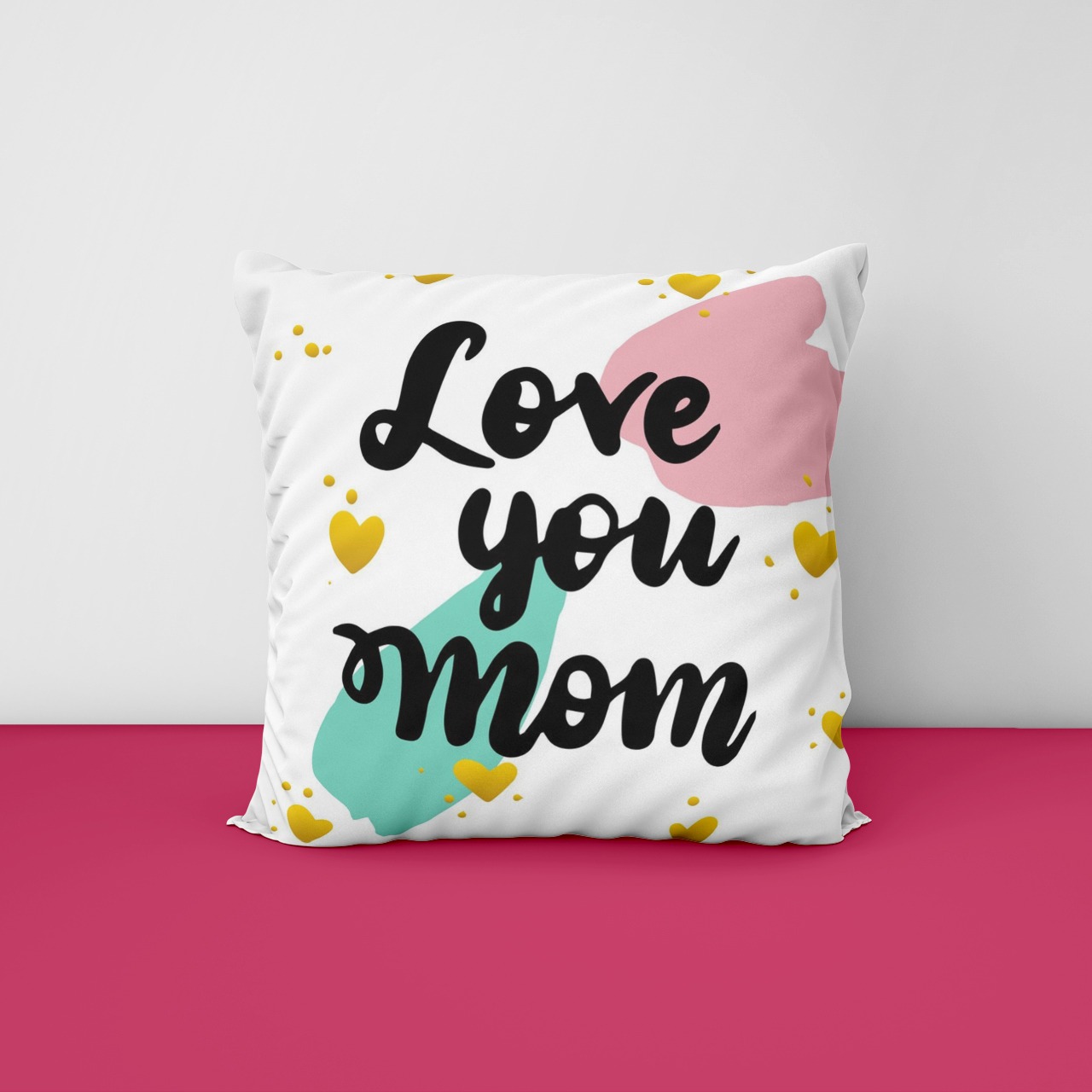 Loving Mom Satin Cushion
