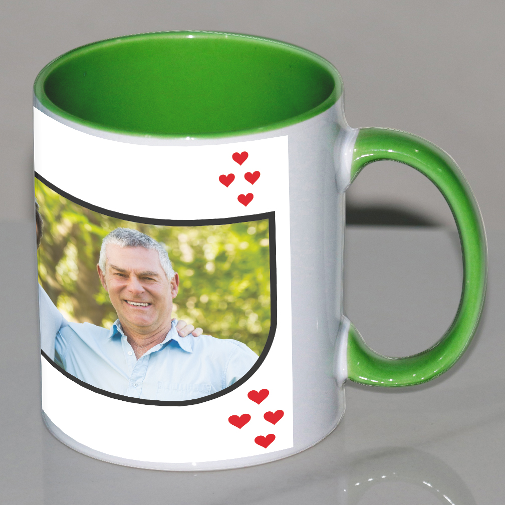 Personalized Ceramic Mug for Dad