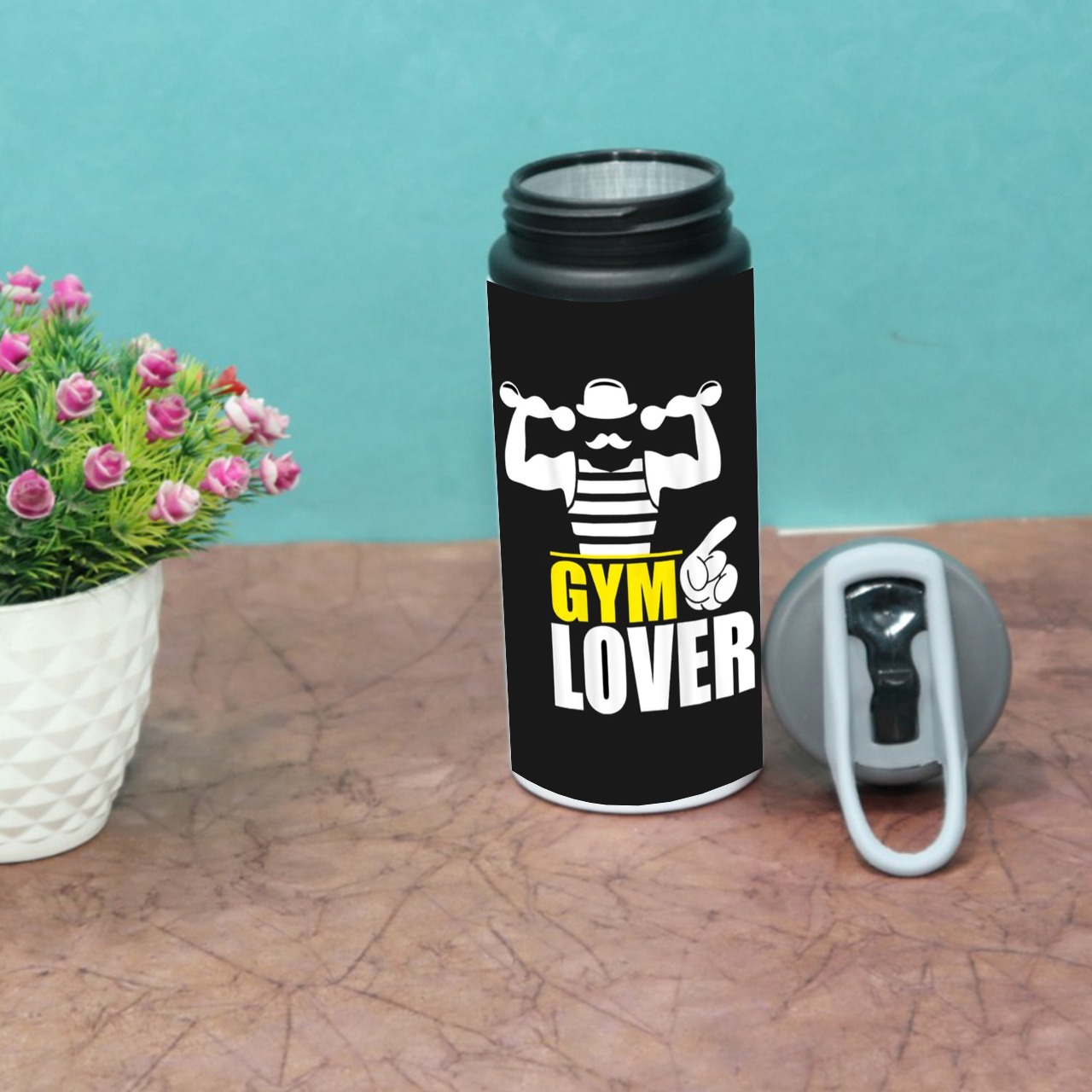 Gym Lover Customized Water Bottle