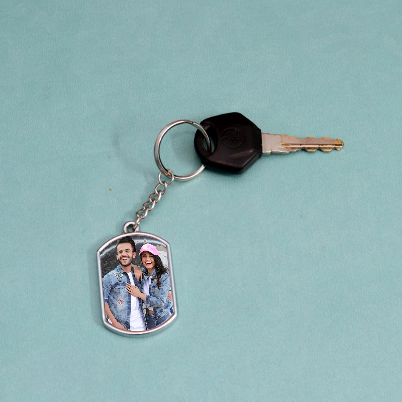 Personalized Duble Side Matel Key Chain