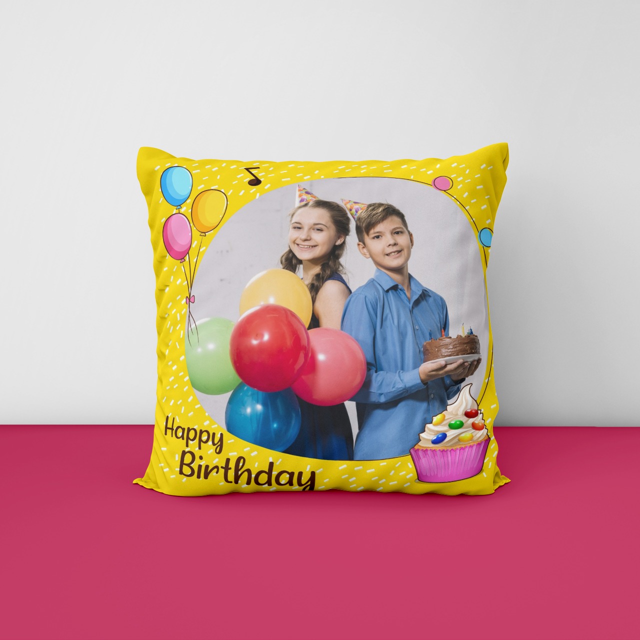 Happy Birthday Persanilzed Cushion