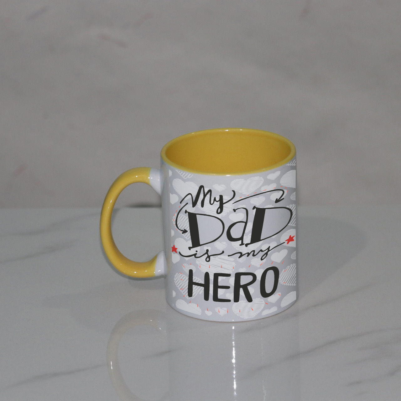 My Dad is My Hero Personalized Mug
